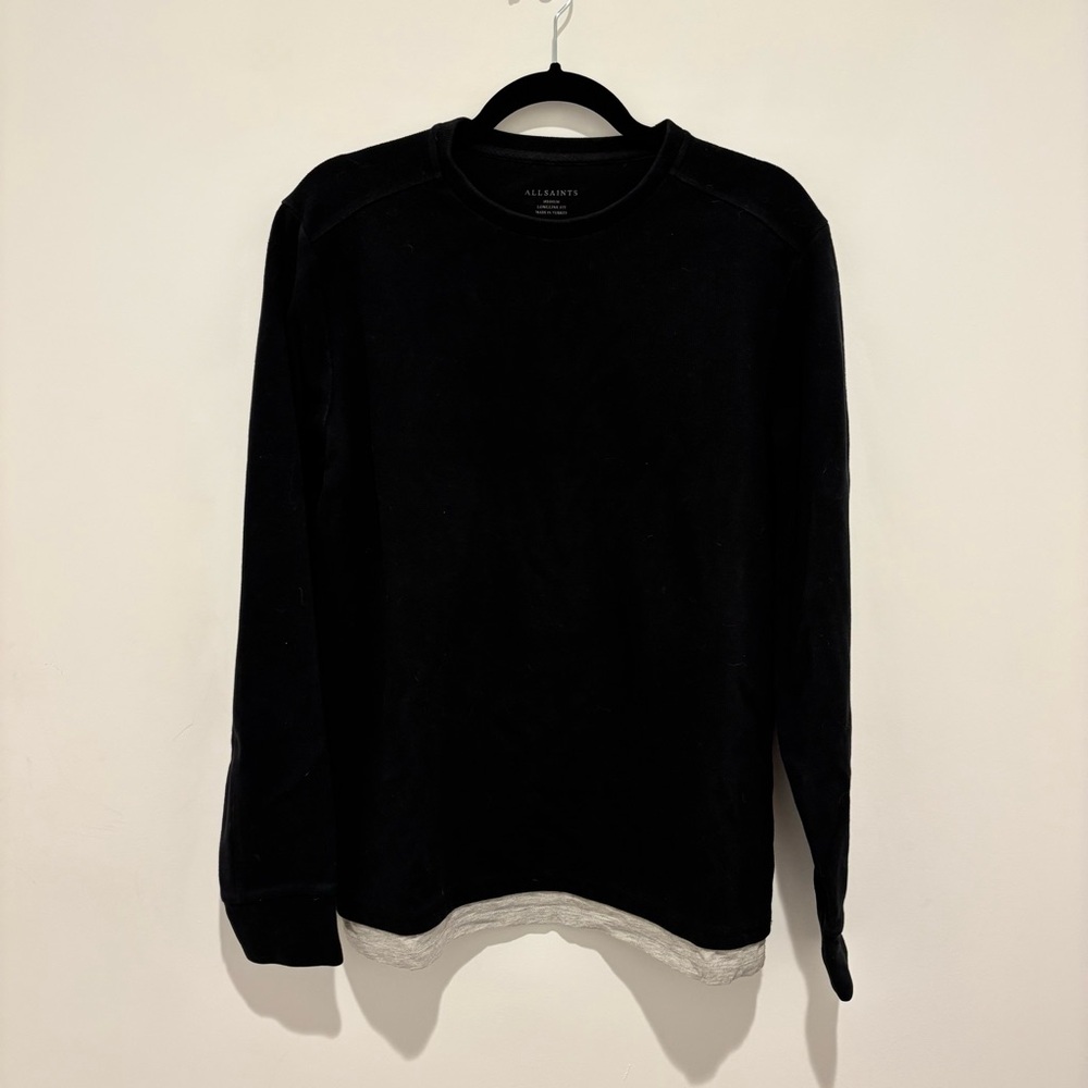 AllSaints Black Sweater